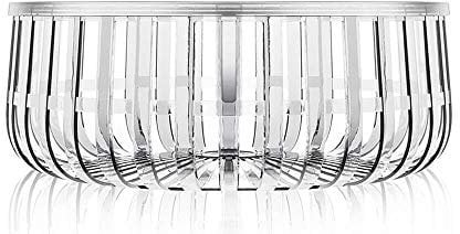Kartell Panier Cesto Contenitore, Confezione da 1 Pezzo, Cristallo, Plastica