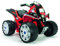 INJUSA - Elektroquad The Beast Rot, 12V Batterie, für Kinder von 2 bis 4 Jahren, mit Gaspedal, Rückwärtsgang, Elektrische Bremse und Breiten Kunststoffrädern, max. Geschwindigkeit 6 km/h