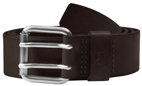 Fjällräven Singi Two-pin Belt, Braun (Leather Brown), 75