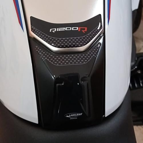 labelbike - 3D Harz Aufkleber für Motorrad-Tankschutz kompatibel mit BMW R1200R