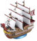 BANDAI Hobby - Una pieza - Colección Grand Ship Red Force