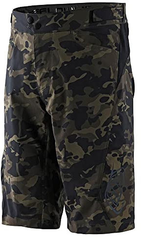 Troy Lee Designs Flowline Camo Fahrrad Shorts (Camo,30)