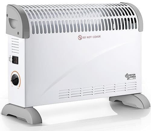 DONYER POWER Electric Convector Radiator Heater Room Heating Oil-Free Radiator