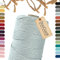 BooGardi Makramee Garn · viele Farben · Hellgrau 5mm x 100m · 3mm oder 5mm · Wollgarn · kreatives knüpfen weben Stricken · DIY Boho Garn