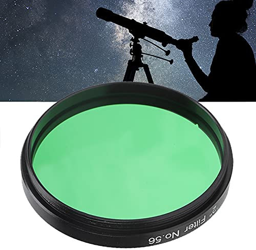 Astronomischer Teleskopfilter, tragbarer Teleskopfilter 2 Zoll 50,8 mm Aluminiumlegierung Mondfilter Teleskopzubehör