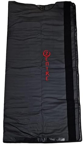 Zentre Portable Sauna Blanket Premium Far Infrared Sauna Blanket for Detoxification - Luxurious Sauna Blanket Infrared Saunas for Home with 85-185℉ Temp Range Zero EMF Free