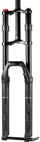 NANLIO Doppelschulter Schnee-Vordergabel 27,5 Zoll / 29x 2,5 Zoll MTB Gabel 150 mm Reise Air Supension Fahrrad Gabel E-Bike Gabel 15/9 mm (29 Zoll 100 x 15 mm)