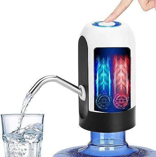 Stock Lider-Dispensador De Agua para Garrafas, Grifo para Garrafas De Agua De 5, 8 Y 20 L, Dosificador De Agua con Batería De Larga Duración, Dispensador De Agua Fría para Garrafas Grandes