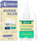 Drenky Super Glue All Purpose 50g Superglue General Strong Oily Glue Clear Waterproof Heat Resistant Instant Super Glue for Model, Wood, Plastic, Metal, Glass, Leather, Rubber, Precise Repair