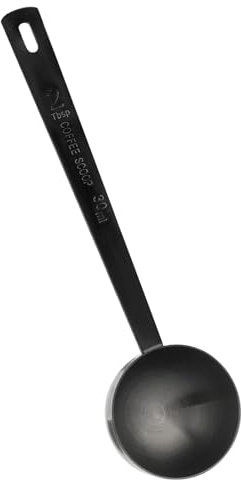 JJUNW Cuchara Medidora de Metal, 2 Cucharadas de Café de Acero Inoxidable de 30 ml, Mango Largo para Café Molido, Grano, Espresso, Leche
