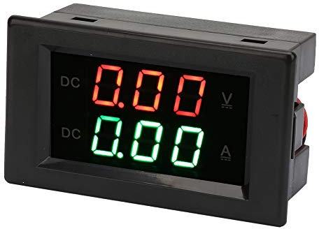 YB4835VA DC0~100V 20A Amperometro di Tensione Integrato a Doppio Display, Voltmetro DC e Amperometro con Frequenza di Aggiornamento Rapida del Display e Ampio Intervallo di