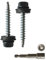 Vis toiture 4,8 mm x 35 mm avec Rondelle EPDM - 50 pcs - Autoperceuses avec Douille Magnétique - Compatible Bois, Métal, Plastiques - Résistante Corrosion, Intempéries, UV - RAL 7016 Gris Anthracite