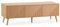 HOMN LIVING Meuble TV Telmo 3 Portes Effet Chêne, 130 cm (Largeur) 40 cm (Profondeur) 45 cm (Hauteur)