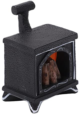 Qcwwy Adornos Lámpara Chimenea de Resina Linterna Decorativa Luz Nocturna Electrónica Accesorio para Decoración del Hogar Adorno Navideño Interior Estatua de Chimenea Falsa