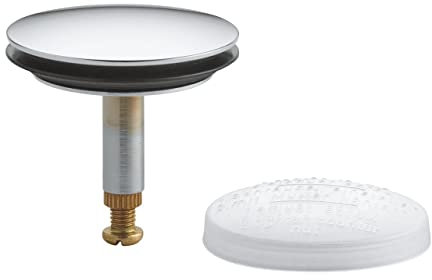 GROHE Stopfen (Original Ersatzteil, Langlebig, Robust, Herstellergarantie: 5 Jahre), Chrom, 45320000