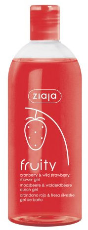 Ziaja Fruity Cranberry & Wild Strawberry Shower Gel 500Ml