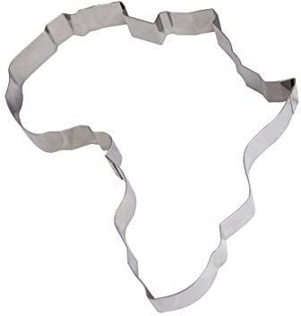 Gobel 883953 Moule Nonnette / Emporte-pièce Forme Afrique Inox