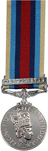 Epic Militaria Medaille mit Verschluss für den operativen Dienst, hergestellt in Großbritannien