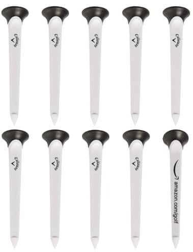 Callaway Par-Tee High Performance Golf Tees, schwarz/weiß