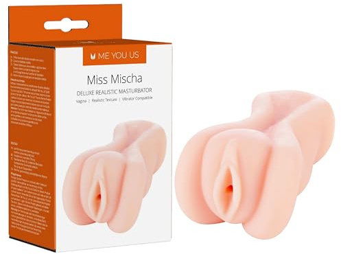 Me You Us - Mischa Deluxe Realistischer Masturbator, ultra-realistische Textur und Empfindungen, lebensechtes Lustgerät