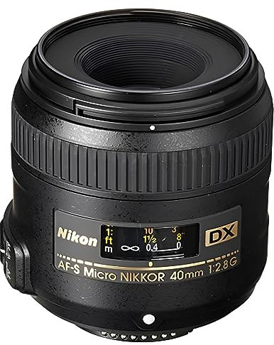 Nikon AF-S DX Micro NIKKOR 40mm f/2.8G Lens-Black (Refurbished)