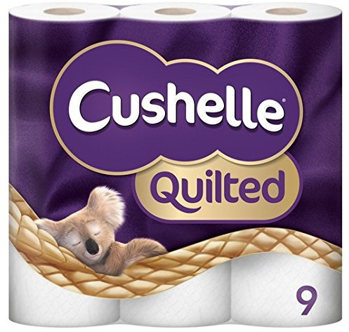 Cushelle Quilted Toilet Rolls 9 per Pack