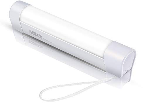 AOKKR LED Campinglampe, LED Licht Mehrzweck, Magnetisch Camping Laterne Campingleuchte, 4 Modi, 4000mAh USB Power Bank für Outdoor Wandern Camping Tragbar
