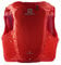 Salomon Adv Hydra Vest 8 unisex Hydrationsweste Trail running Wandern MTB, Komfort und Stabilität, Schneller Zugriff auf Flüssigkeitszufuhr, Einfaches Design, Rot, S