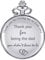 Tatuo Herren Analog Quarz Taschenuhr (Silber)