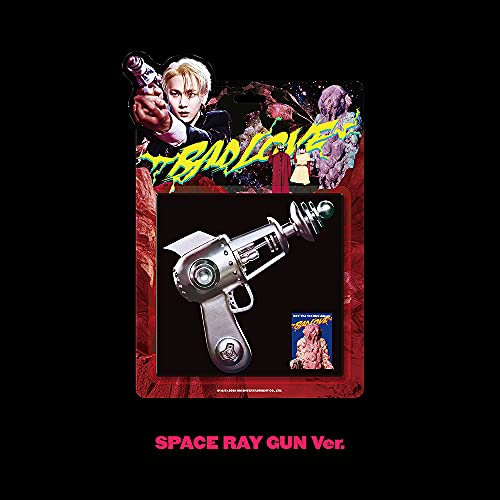 SM Ent. KEY SHINee - BAD LOVE (SPACE RAY GUN ver.) (1st Mini Album) Album+Folded Poster+Extra Photocards Set, SMK1291