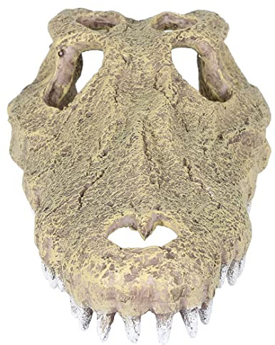 Aqua Della, Dekoration für Aquarium, Aligator, 28,5 x 14,5 x 8 cm, Ornament aus Polyesterharz, ungiftig und pH-neutral, geeignet für Süß- und Salzwasser, realistisch