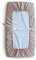 Mushie Waschbar Wickelauflagenbezug | Wickelauflagehbezug 70x45 cm, Passend für Standard-Wickelauflage | Verstellbare Sicherheitsgurte (Erröten)