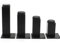 Pieds De Meubles Réglables 10cm 12cm 15cm 20cm 25cm 30cm 40cm,Pieds De Table Métal,Jambes De Remplacement Diy,Noir/Argent,Pieds De Meubles Pour Canapé Bureau Table Basse,4 Pieces,Black-35cm/13.78in