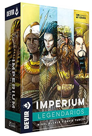 Devir - Imperium: Legendärs, Brettspiel, Kartenspiel, Multiplayer und Einzelspieler, Alter +14 (BGIMPLSP)