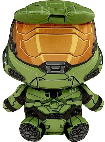 Club Mocchi Mocchi HALO MASTER CHIEF MEGA 15 Zoll Plüschtier - Sammelbare Halo Spielzeuge - Offiziell lizenzierte Helden Spielzeuge - Schreibtisch Buddy Action Figuren - Kinderspielzeug 3+ Jahre