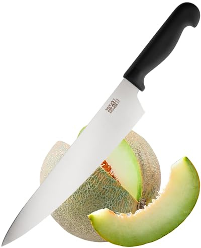 Taylors Eye Witness Element Chef's Knife - 25cm Cutting Edge with an Ultra Fine, Pointed Blade, Precision Ground from High Carbon Stainless Steel. 50 Year Guarantee.