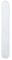 UPVCSTORE White uPVC Door Handle Blank Plate French Doors Blanking Handle PVC 215mm Screw Centres