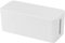 Cable Tidy Box Anti-Dust Wire Cord Management Storage Organizer Case White 23X12X11Cm,Cable Management Box
