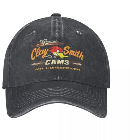 Cowboy-Baseballkappe Basecap Y2K Clay Smith Cams Street Vintage Baseball Distressed Washed Mr. Horsepower Snapback Unisex Style Mützen Cap
