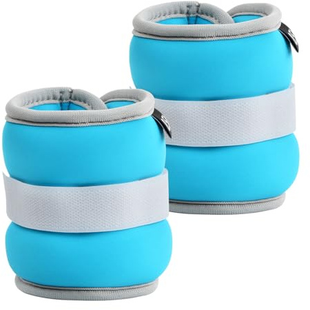 1 Paar Gewichtsmanschetten für Handgelenke Knöchel,0,25/0,5kg Fußgelenkgewichte Set,Gewichtsmanschetten Hand Fuß,Armgewichte Knöchelgewicht für Fitness Laufen Gymnastik Yoga Tanzen