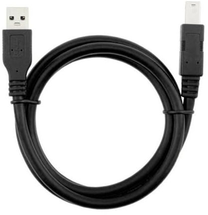 Cable de impresora USB 3.0 de alta velocidad con conectores resistentes largo para impresoras de computadora, cable de conexión de disco duro