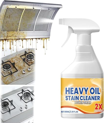 Kitchen Heavy Oil Cleaner,Kitchen Heavy Cleaner Degreaser,Powerful Oil Enemy Foaming,Multifunctional Foam Cleaning Stubborn Stains Remover,Remove Stubborn Stains