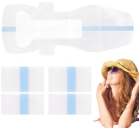 Protections Discrètes Pour La Natation - Serviettes Hygieniques Anti-Fuites Etanches | Protections Féminines Légères pour Natation et Bain - Autocollants Discrets pour Femmes