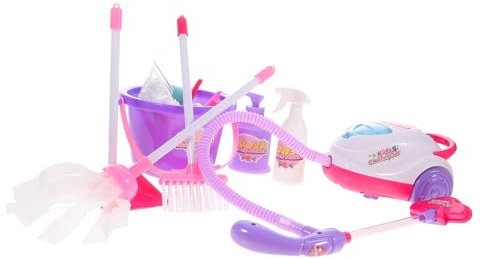 Milisten 1 Set Playset Cleaning Tool Pretend Vacuum Cleaner for Boys and Educational Role Play Lightweight and Portable Great for Creative Play and Skill Development Random Color