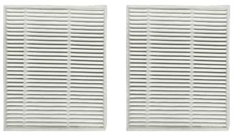 Tbrov Paño de fregona, Trapos, Accesorios compatibles con Xiaomi Robot Aspirador E10, E12, B112, barredora, repuestos, Rodillo, Cepillo Lateral, Filtro HEPA(Hepa Filter)