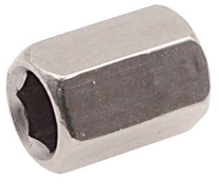AMISENK Coupleur 3/16-5/16 Adaptateur rapide en acier pour valves de plongée et tuyau de réparation de douille
