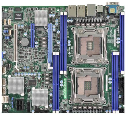 EP2C612D8-2T8R Server Motherboard LGA 2011 E5-2600 V3/V4 - Fully Tested High-Performance Motherboard