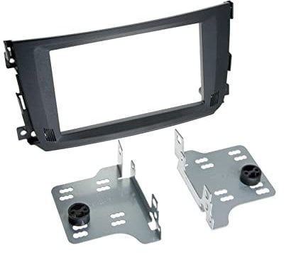 Radioblende 2-DIN Smart Fortwo 451 Facelift 2010 > schwarz