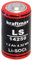 Kraftmax Lithium 3,6V Batterie LS14250 (-55°C bis +85°C, LiSOCI2, 3,6 V, 1200 mAh)