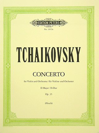 KONZERT D-DUR OP 35 - VL ORCH - arrangiert für Violine - Klavier [Noten / Sheetmusic] Komponist: TSCHAIKOWSKY PJOTR ILJITSCH [Gebundene Ausgabe]